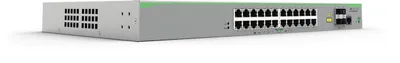 Zdjęcie produktu dla Allied Telesis AT-FS980M/28-50, Zarządzany, L3, Fast Ethernet (10/100), Pełny dupleks, Obsługa PoE