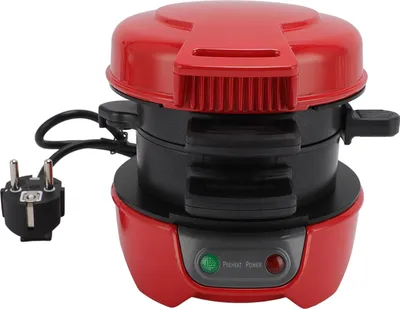 Obrázek produktu pro Sendvičovač na hamburgery Automatická regulace teploty Sendvičovač s nepřilnavým povrchem Bezpečný přístroj 3 v 1 Frhstck EU zástrčka 220 V