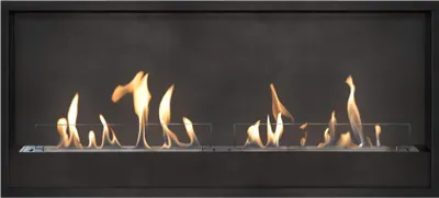 Immagine prodotto di Caminetto a etanolo Xaralyn - cassetta da incasso XXL - riscaldatore da 4,5 kW - facile installazione - fuoco aperto sicuro - bruciatore a etanolo in Vetroceramica