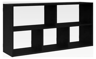 Produktbild von Wandregal Schwarz Eichen-Optik 100x25x50 cm Holzwerkstoff