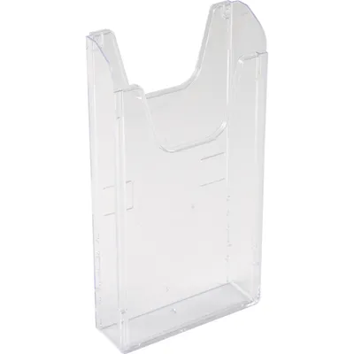 Produktbild von Exacompta Wandprospekthalter 65158D A4 hoch 1Fach transparent