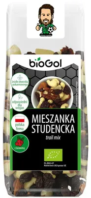 MIESZANKA STUDENCKA Z ŻURAWINĄ BIO 150 g - BIOGOL