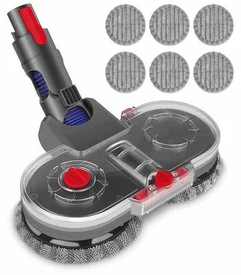 Immagine prodotto di Attacco per mocio elettrico + serbatoio per aspirapolvere Dyson V15 V11 V10 V8 V7 6 pastiglie