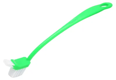 Reinigungsbürste mit Doppelkopf, 31 cm, für Fugen & Flaschen