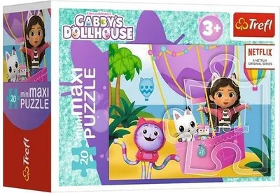 Obrázok produktu pre Puzzle 20 miniMaxi Farebný deň Gabby 2 TREFL
