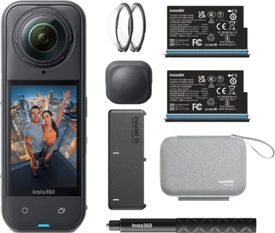 Produktbild von Insta360 X5 Essentials Bundle Action Kamera (8K, 360 Grad), Farbe:Schwarz