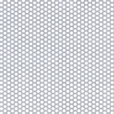 Image de Alberts 467074 Tôle perforée, perforation ronde, acier galvanisé, 1000 x 300 x 1,5 mm