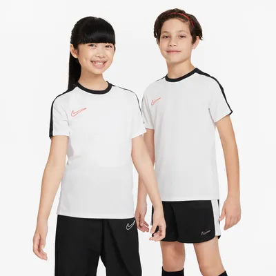 Produktbild von Nike Dri-FIT Academy23 Kinder Fußballoberteil WHITE/BLACK/BRIGHT CRIMSON M