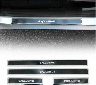 Immagine prodotto di Protezioni per soglie porte VW Touareg 2018-2025 in fibra di carbonio (4 pezzi)