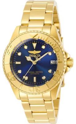 Immagine prodotto di Invicta Pro Diver 30607 Orologio da Donna - Movimento Automatico - Acciaio Inossidabile con Quadrante Blu - 36 mm