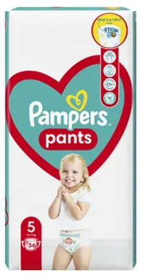 Zdjęcie produktu dla Pampers Pants Pieluchomajtki Rozmiar 5 (12-17 kg)