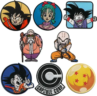 Obrázok produktu pre Comercial Mercera Dragon Ball © - Záplata, nažehľovačka, nažehľovačka, nášivka, záplata, nažehliť