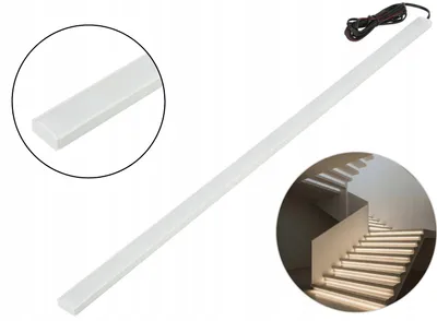 Obrázok produktu pre AQUALED LED lišta na schody 101-200cm teplá biela