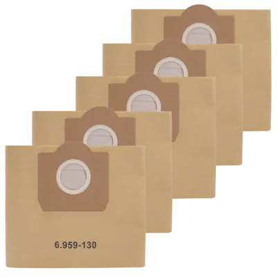 Image de 5 sacs filtrants en papier pour aspirateurs