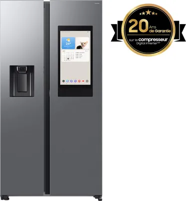 Immagine prodotto di Samsung Series 9 Frigorifero Side By Side Family Hub 614L RS90F66BETEF
