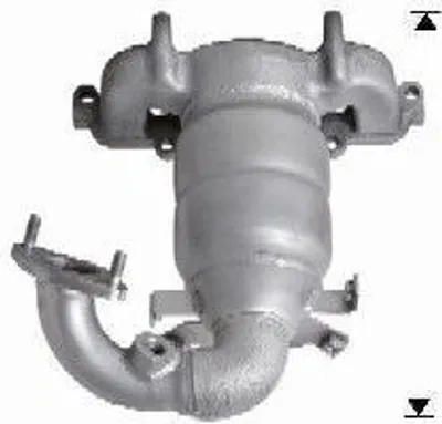Produktbild von VEGAZ Katalysator Kat für FORD Fiesta Mk6 Schrägheck (JA8, JR8) bis Euro 4 FK-832