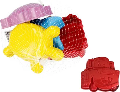 Produktbild von Sandförmchen 4 Stück Disney Mondo