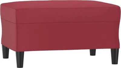 Produktbild von vidaXL Fußhocker Weinrot 70x55x41 cm Kunstleder