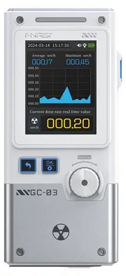 Image de Détecteur multifonctionnel de rayonnement ionisant FNIRSI GC-03 WT