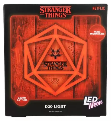 Produktbild von Stranger Things 5 LED-Wand-Neonlampe