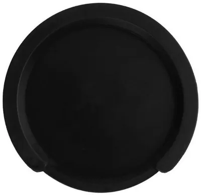 Produktbild von HOLECOVER Gummiabdeckung schwarz 100 mm Durchmesser für Akustikgitarre gegen Rückkopplung