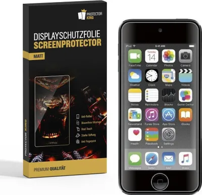 Produktbild von 3x Displayschutzfolie für iPod Touch 6 Generation ANTI-REFLEX Displayfolie MATT
