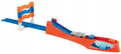 Produktbild von Playtive Erweiterungsset Autorennbahn mit Brücke und Auto