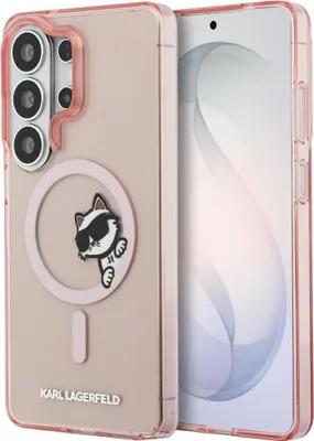 Immagine prodotto di Custodia per Galaxy S26 Ultra MAGSAFE Karl Lagerfeld Choupette Rosa Originale