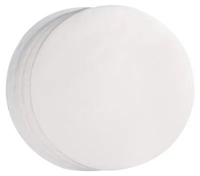 100 runde Backpapier-Einlagen 26 cm antihaftbeschichtet für BBQ
