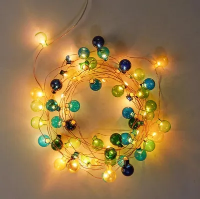 Image de Xmas LED 5 m - guirlande lumineuse multicolore 50 ampoules 5 m RGB