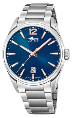 Obrázek produktu pro Lotus Hodinky s datem Minimalist Blue