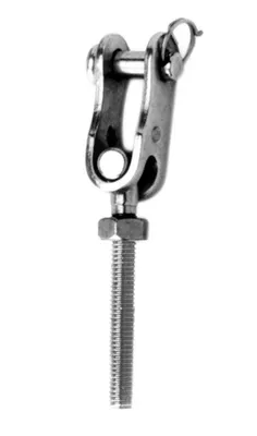 Produktbild von Toggle mit Gewinde, links M16, Edelstahl, A4