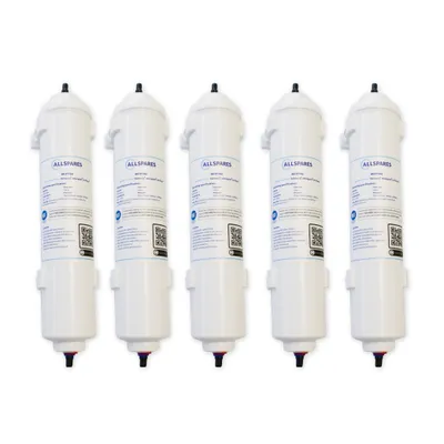 Produktbild von AllSpares Wasserfilter (5 St.) für Kühlschrank geeignet für Samsung DA29-10105J