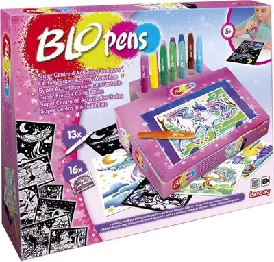 Zdjęcie produktu dla Lansay Blopens - Super Leisure Centre Elves - Rysunki i kolorowanie - Od 5 lat - Lansay