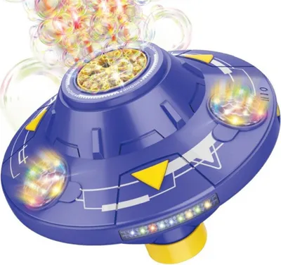 Produktbild von Seifenblasenmaschine, Automatische und Rotierende Bubble Machine mit Lichtern und Musik, für Party Bevorzugung Geburtstagsgeschenke Outdoor-Spiel