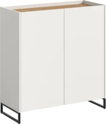 Produktbild von Kommode Schuhkommode Drive | weiß / Artisan Oak