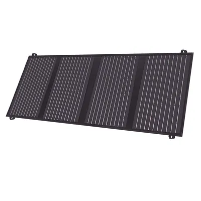 Produktbild von Faltbares Solarpanel 40W 18V Tragbares Solarladegerät mit USB-C,USB-A und DC Ausgängen,Mini-Ladegerät für iPhone,iPad,Camping,Wandern,Outdoor