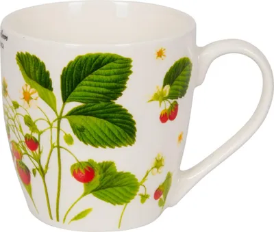 Produktbild von Porzellan-Tasse Erdbeeren - AUGUSTINA
