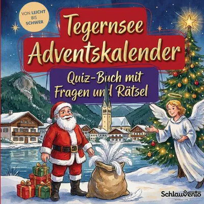 Produktbild von Tegernsee-Adventskalender: Quiz-Buch mit Fragen und Rätsel