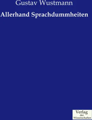 Produktbild von Allerhand Sprachdummheiten