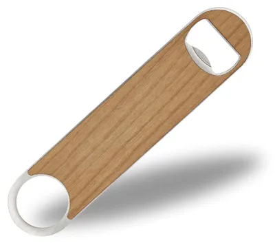 Produktbild von Kapselheber 'Nature' - Flacher Edelstahl-Flaschenöffner 18 cm - Perfekt geeignet für magnetische Oberflächen - Silber