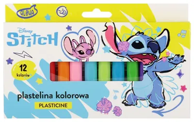 Produktbild von Knetmasse Stitch Set, 12-teilig, verschiedene Farben