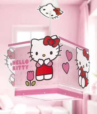 Zdjęcie produktu dla Lampa sufitowa Hello Kitty dla dzieci