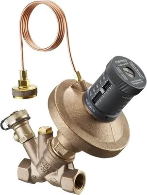 Produktbild von Oventrop Differenzdruckregler Hydromat DTR PN 16, 50-300 mbar, Muffengewinde DN 20, 3/4" IG