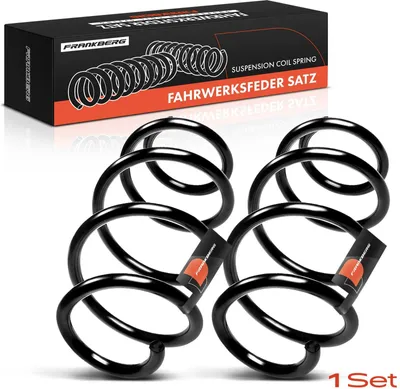 Immagine prodotto di Frankberg 2x molla sospensione asse anteriore per Audi TT 8J3 TT Roadster 8J9 1.8L 2.0L 2006-2014