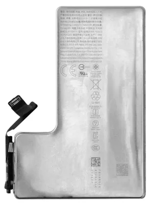 Immagine prodotto di Clappio, Batteria interna iPhone 16 Pro 3582mAh modello 22038, argento