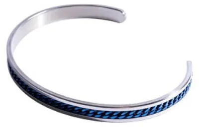 Immagine prodotto di Bracciale in acciaio aperto da uomo Dante Link MCGB6122