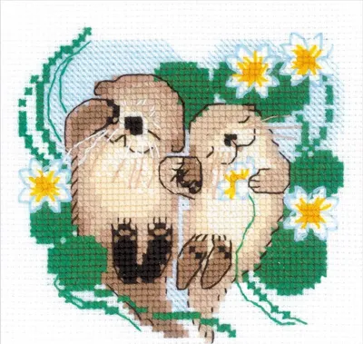 Obrázok produktu pre Súprava Riolis na vyšívanie krížikom "Ma Cherie!", 15x15cm