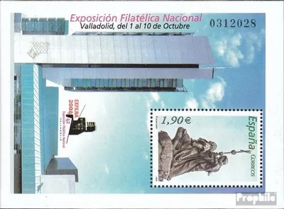Produktbild von Briefmarken Spanien 2004 Mi Block142 (kompl.Ausg.) postfrisch Briefmarkenausstellung
