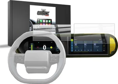 Immagine prodotto di Pellicola espositiva in Vetroceramica 2in1 per Fiat Grande Panda 10,25" (2025), Grizz Protector